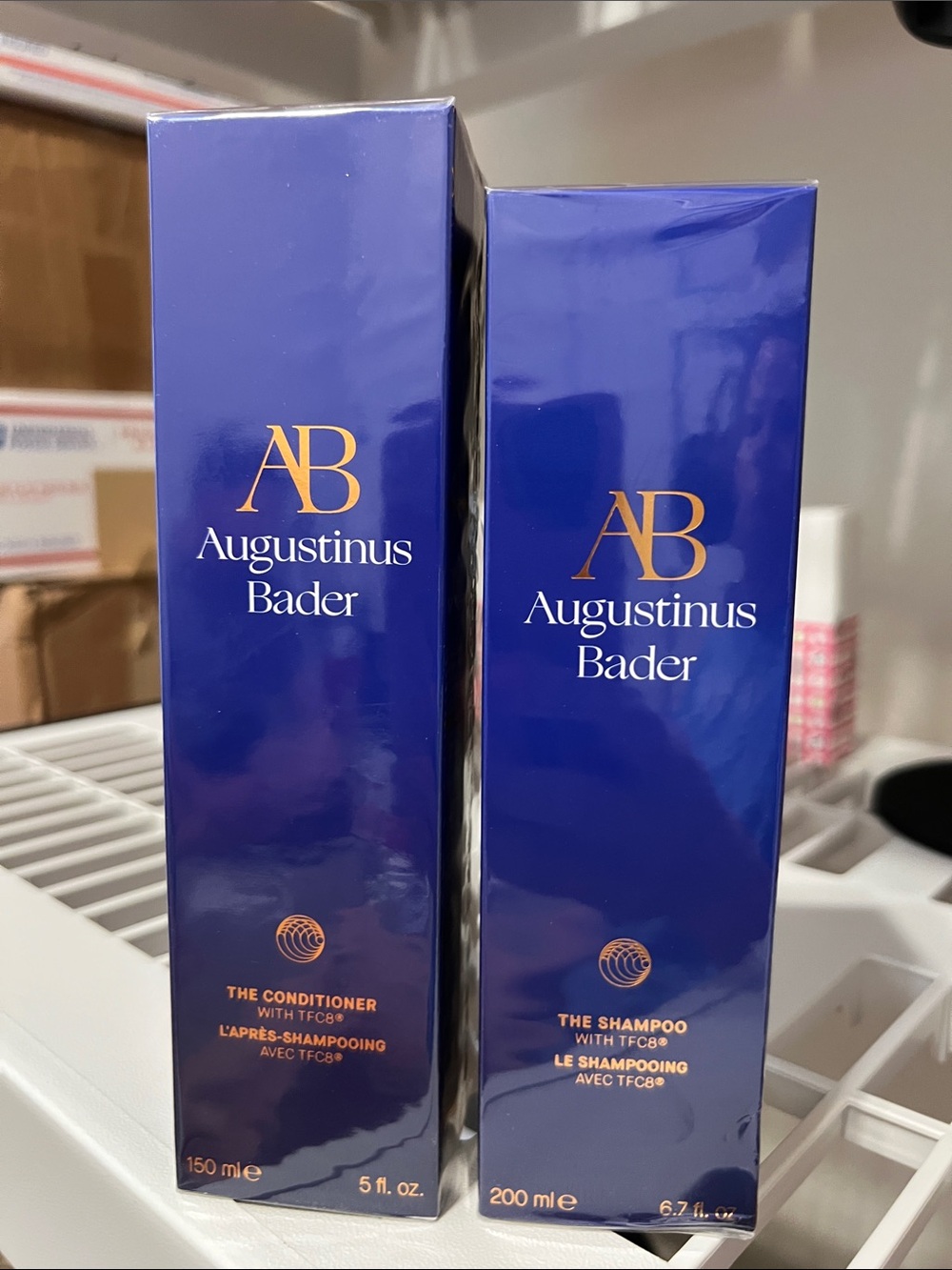 Augustinus Bader Blue Hair Shampoo & Conditioner